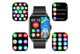 1.85inch HD Fitness Tracker Smart Watches for Men Women Compatible with Android iOS V1263-JX-6111-2