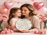 Indoor Outdoor Handprint Stepping Stone Kit Craft Large Diy Kit Mother'S Day Gift with 26 Letter V1370-AZ4-15686