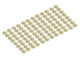 96PCS Plant Seedling Block Stonewool Grow Block Starter Plugs Garden Seedling Block for Agricultural V1294-YM0715-3111210441011