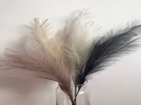 bulk 24 Artificial Pampas Grass 3 Assorted 80cm V637-AFL31832