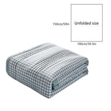 Summer Cooler Comforter, Soft and Airy Lightweight Quilt, Breathable Cotton and Polyester Blend, V1369-AZ3-W-10113