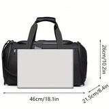 Travel Duffel Bag Laptop Duffel Men'S Travel Bag Women'S Travel Bag Durable - Gray - Size L V1347-127-81359-GRY-L