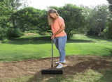Rolling Lawn Aerator, 525mm Heavy-Duty Manual Rolling Aerator Lawn with Detachable Handle and 33 V952-STGSJCPQQ21IUVKE8V0