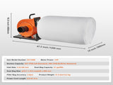 Dust Collector, 1HP 460 CFM Air Flow, Rolling Dust Collector with 80L Large Dust Collection Bag, 2.5 V952-JCQ1HPLSDTBD6SWIQV3