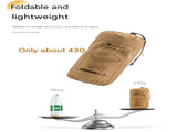 Coffee Ergonomic Memory Foam Travel Pillow for Neck Support - Portable & Compact for Camping, V888-ELOSUNG33706