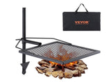 Swivel Campfire Grill, Fire Pit Grill Grate over Fire Pits, Heavy Duty Steel Grill Grates, 360&deg V952-LSYYKJDGL1616U3A5V0