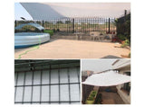 Garden Shade Cloth, Sun Shade Nets Plant Shade Mesh Tarps Chicken Coop Shade Covers,Breathable PE V1370-AZ4-13382