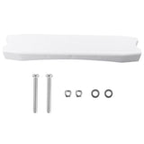 NonSlip White Plastic Ladder Pedal Replacement Accessory for Hot Spring Spa Swimming Pool V1294-YM0901-3111200166211