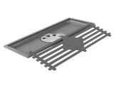 Floor Drain Stainless Steel Rectangle Corrosion Resistance Shower Grate for Kitchen Balcony Hotel V1294-YM0512-3112220078112