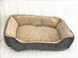 Large Washable Soft Pet Dog Cat Bed Cushion Mattress-Grey V278-ROP3-L-GREY