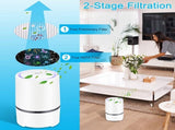 Air purifier - For living room, bedroom, office, and baby's room - Air quality indicator - Effective V1188-MS-313-0181