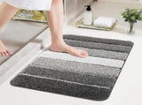 Bathroom Rugs,Ultra Soft Absorbent Bath Mat,Beige Non-Slip TPR Backing Stays in Place, Machine V1107-113-94261-DKG4
