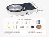 Mini Pottery, 158 mm Turntable, Forward and Reverse Rotation, Adjustable Speed, Electric Clay V952-ETLPJFXBSWJBCWB9P001V3