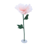 Electric Silk Flower Simulation Openable Artificial Large Peony Decor Prop with LED Light for V1294-YM0901-3115240037611