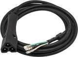 48V Golf Cart Charger Plug 3-Pin Triangle Handle Connector with Wire Fits EZGO RXV 604321, 611219 V1259-DP01-A-5450