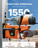 VEVOR Magnetic Drill, 1550W 1.57" Boring Diameter, 2922lbf/13000N Portable Electric Mag Drill Press V952-CLZDPMHZK50MM4XYRV3