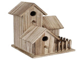 Wooden Birdhouse Small Outdoor Garden Bird Nesting Box Bird House Pet Supplies Decoration V1294-YM0901-3111200165411