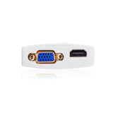 UGreen Mini Display Port to HDMI & VGA Dual Converter Premium ABS case V28-ACBUGNMINIDPHDMIA