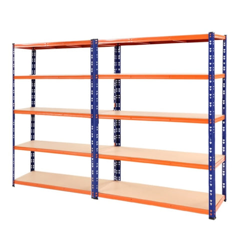 Giantz 2.4Mx1.8M Garage Shelving Warehouse Rack Pallet Racking Storage Blue WR-E-12X18-BOX2