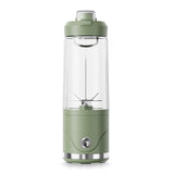 Green Portable Automatic Rechargeable Blender Wireless Juicer Mini Ice Crusher for Smoothies & V888-ELOSUNG36615