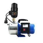 Giantz Garden Water Jet Pump High Pressure 1100W Tank Rain Farm Irrigation Black PUMP-JET-2300-TPC