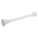 Heavy Duty Extendable Plastic Tension Curtain Rod Poles, Adjustable White Window Rods V1369-AZ3-W-20960
