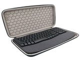 Portable Shockproof Dustproof Keyboard and Mouse Case Bag for Wireless Keyboard Waterproof Bag with V1192-AZ-W-23711