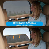 sunshade car baby child, 2 pieces with UV protection, universal window rear side net for children V1189-LC-QP-00164