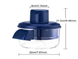 Blue Automatic Grape Peeler Machine - High-Efficiency & Mess-Free, Electric Fruit Skin Remover for V888-ELOSUNG42845
