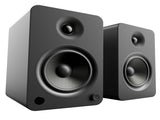 Kanto YU6 200W Powered Bookshelf Speakers with Bluetooth and Phono Preamp - Pair, Matte Black V398-KO-YU6MB-I