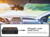 8 Inch Sealed Carpeted Subwoofer Enclosure Box Made with Wood and ABS for Car Audio V1370-AZ4-10741