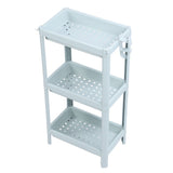Bathroom Floor Shelf Bathroom Open Shelf Unit Freestanding Corner Rack Shelves V1294-YM0706-3112230061512