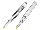1 Pair 18-60 in Soft-Close Drawer Slides Ball Bearing Full Extension V952-ZXCTHG500B22LTASUV0