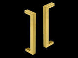 15 x Brushed Brass Drawer Pulls Kitchen Cabinet Handles - Gold Finish 192mm V63-835821