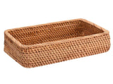 Rattan Storage Basket Hand Woven Rectangular Fruit Serving Basket for Kitchen Counter Living Room L V1294-YM0901-200818DY03-3
