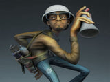 Hip Hop Elements Sculpture Artist Statue DJ Break Dance Modeling Resin Sculpture V1294-YM0523-220425ZH01-4