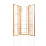 Artiss 3 Panel Room Divider Screen 131x179cm Natural RD-4019-3P-NT