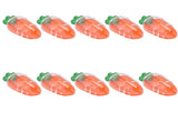 10PCS Carrot Shaped Candy Box Plastic Candy Case Container for Wedding Favor Party V1294-YM0901-3115210110712