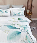 Angelis Leaves Quilt Cover Set - King Size V493-SM-K-08