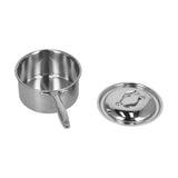 Sauce Pan 304 Stainless Steel Anti Slip Multipurpose Thicken Milk Pot with Lid for KitchenNatural V1294-YM0523-3118210298311