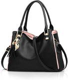 Large Tote Bag Hobo Shoulder Bag for Women MGF Black Fashion Handbag V1188-MAG101A-00137-1