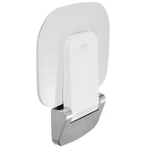 Urea-formaldehyde Folding Shower Seat, 13.6'' x 12.8'' Unfolded, Wall Mounted Fold Up Shower Bench V952-SLKNQWZCWKB1YXHBJV0