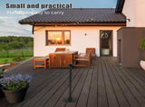 Black Patio Furniture Cover Support Pole, Anti-Sag Design for Outdoor Garden V1192-AZ-W-27210