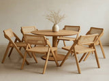 Levede 6X Dining Chairs Foldable Accent CH1080-2-NTX3