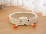 Cute White and Pink Chibi Maruko-chan Cat Scratching Post and Lounger - 41cm Cat Scratch-Proof Basin V888-ELOSUNG25095