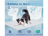 Pet Cooling Mat Self Cooling Pad for Dogs Cats Dual Sided Summer Sleeping Bed Blue Extra large V888-ELOSUNG44338