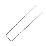 50Pcs Galvanized Steel Garden Stakes U Shaped Tent Stakes U Shaped Galvanized Landscape Pins Heavy V1294-YM0703-3111230111611