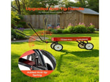 Pull-Along Wagon for Kids, 101 cm Toddler Wagons, Supports up to 80kg, All-Terrain Wagons with V952-JSKETTLC39YCTXPY0001V0