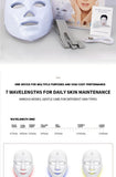 LED Facial Mask Skin Rejuvenation Anti-Aging LED Therapy Skincare Device V1107-135-34929