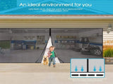 No-Drill Magnetic Garage Door Screen - Polyester Mosquito Net Curtain, Cross-border Home Summer V888-ELOSUNG38390
